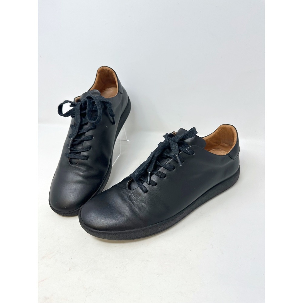 Beckett Simonon Geller Trainers All Black Leather 10.5